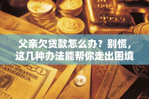武汉父亲欠贷款怎么办?别慌,这几种办法能帮你走出困境 武汉父亲欠贷款怎么办?别慌,这几种办法能帮你走出困境